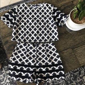 Shirt and Shorts Matching Set